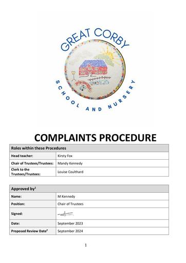Complaints Policy