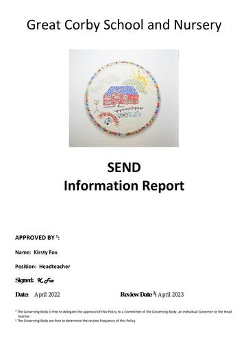 SEND Information Report